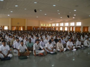 A total of 612 Swayamsevaks attending Sangh Shiksha Varg.