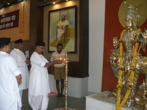 Dr Krishna Gopal, Saha-Sarakaryavah of RSS inaugurates Sangh Shiksha Varg-2013 at Maharshi Vyasa Mandir, Nagpur.