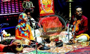 Hanna Yasir, Muslim Girl learning Karnataka Music