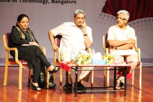 Speakers: Madhu Kishwar, Goa CM Manohar Parikkar, Dr Balasubramaian