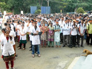 Hasan: Medical Students participated in RUN FOR BHARAT