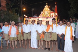 RSS organising team of Ganesh Festival, Mangalore