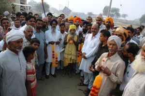 Sitarama Kedilaya's Bharat Parikrama Yatra entered Punjab this morning
