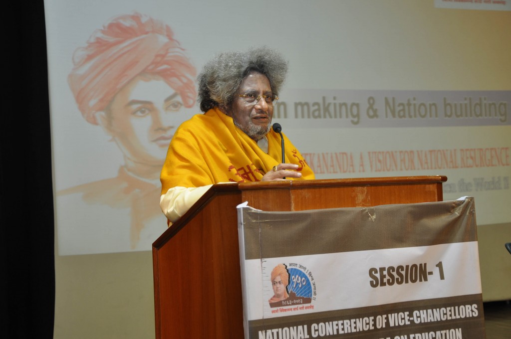 Speech by Dr. Pranav Pandya (Chancellor, Dev Sanskriti Vishwavidyalay, Haridwar) on "Man making & National Resurgence" 