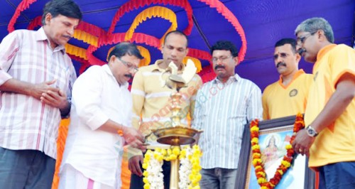 RSS Sahsarakaryavah KC Kannan inaugurates Cycle Yatra.