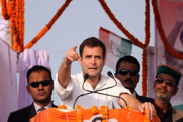 Addressing a rally at Sonale in Bhiwandi on 6 March, Rahul had said that RSS people killed Gandhiji. Photo: Courtesy Pradeep Gaur/LiveMint