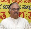 Babu Krishmamurthy, President of Sahitya Parishad, Bangalore