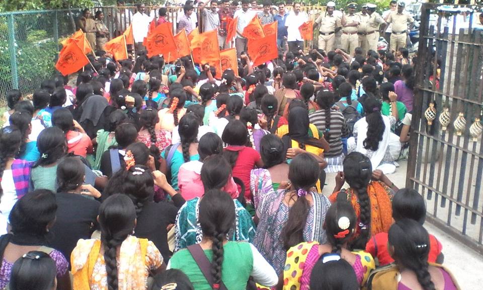 ABVP Protest at BANGALORE EAST