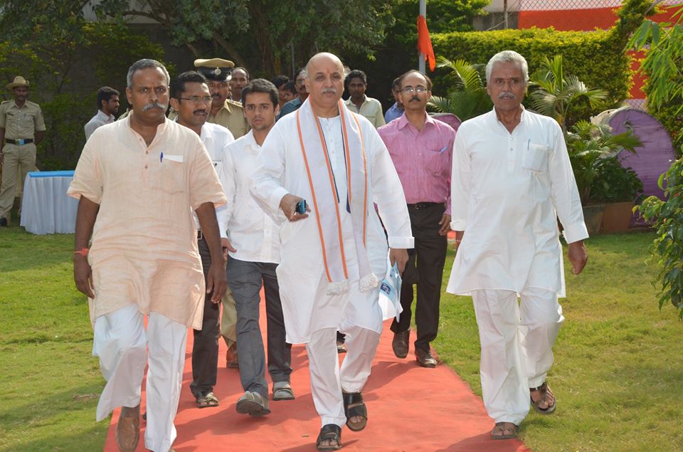 Dr Pravin Togadia with Gopal VHP