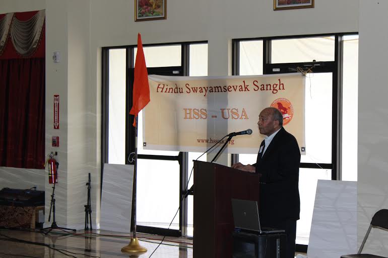 Keynote address delivered by Ved Nanda, Professor of International Law and HSS USA president.