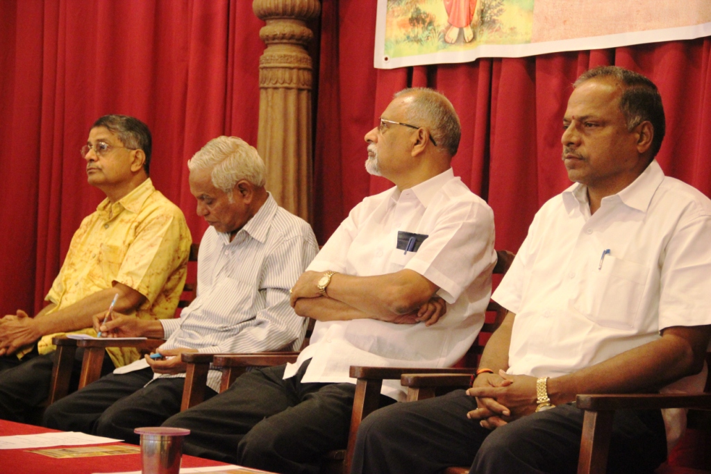 From Left to right: Jagadish Upasane, Eechanur Kumar, Girijashankar, N Tippeswamy