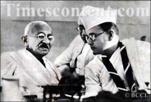 Mahatma Gandhi-Subhash Chandra Bose