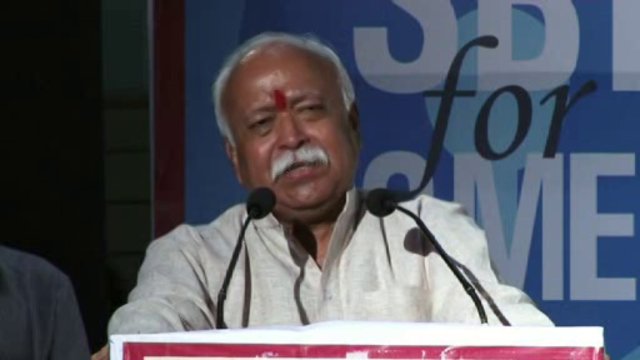 VIDEO: RSS Chief Bhagwat’s speech at Laghu Udyog Bharati’s National Meet, Indore
