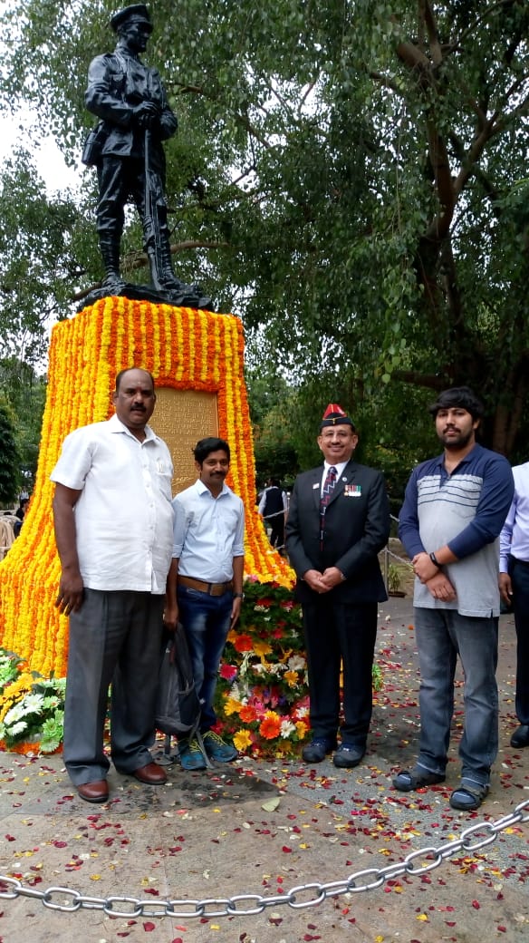 20th Kargil Vijay Diwas: JKSC pays homage to soldiers at National Military Memorial, Bengaluru