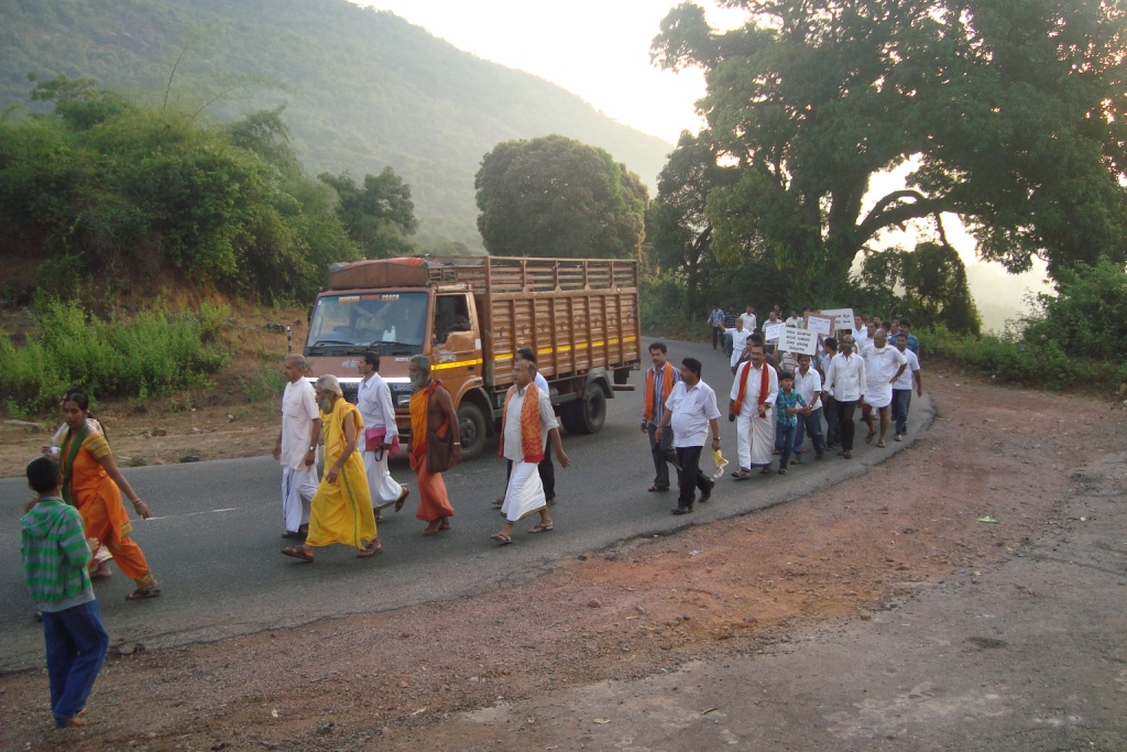 Day-109: Amadally welcomes Bharat Parikrama Yatra