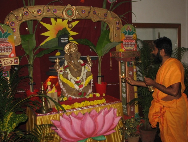 RSS State-Zonal headquarters in Karnataka celebrates Ganesh Chaturthi