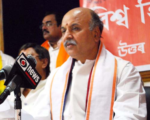 VHP Chief Dr Togadia: Hindus in Bharat will not Tolerate ‘Babur’ Styled atrocities in Pakistan